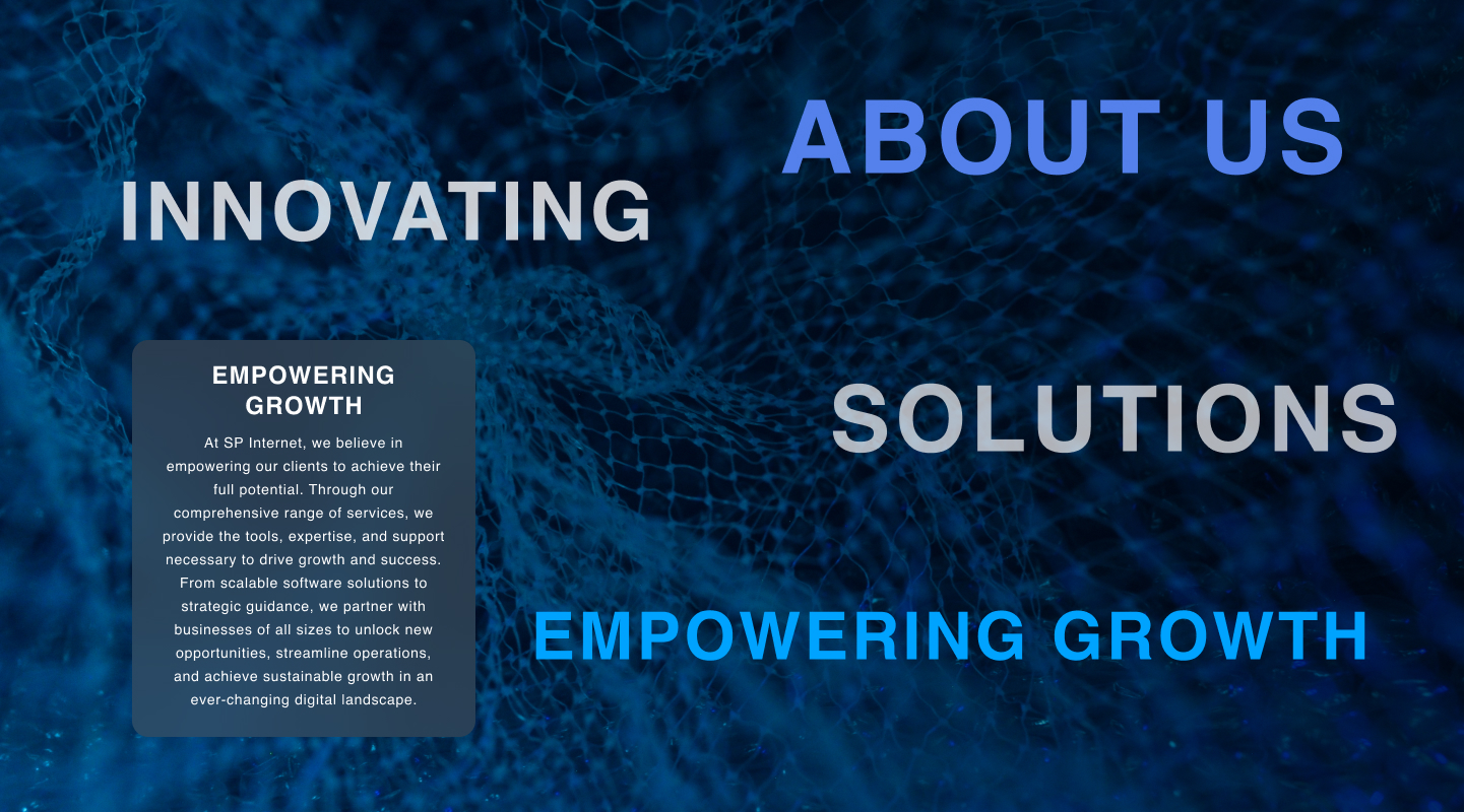 About Us - Empowering Growth